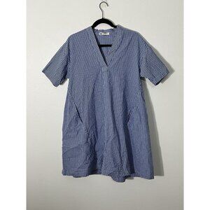 SBJ Austin Blue White Gingham Dress With Pockets Size 2